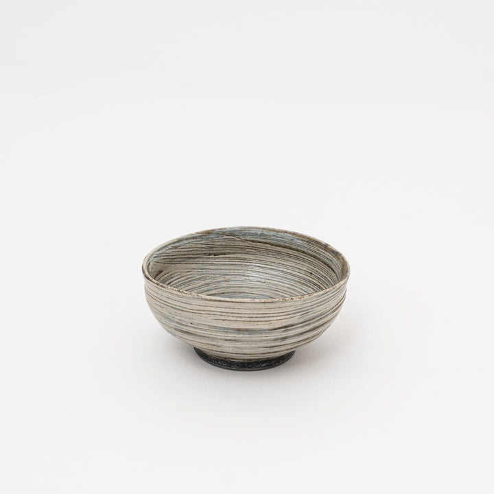 Handmade Shigarai Brush Side Dish Bowl