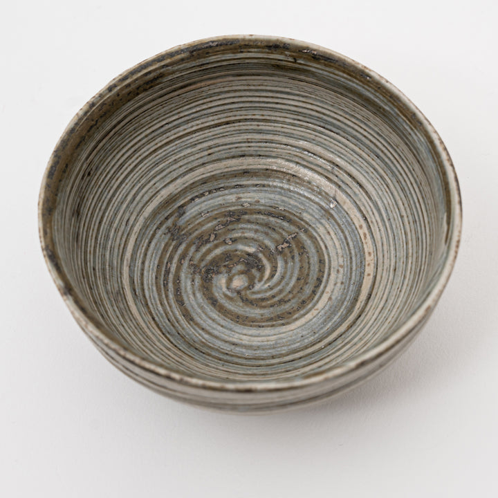 Handmade Shigarai Brush Side Dish Bowl