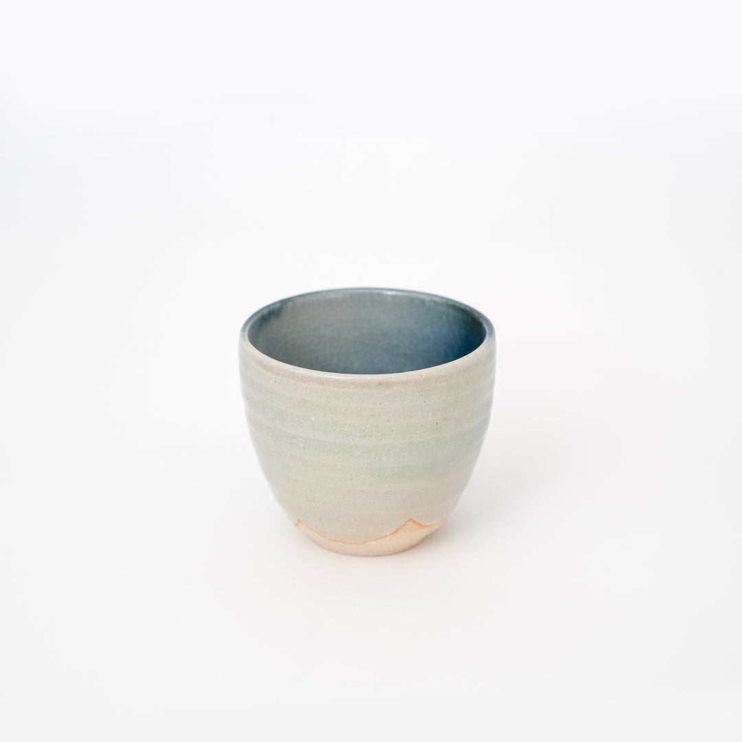 HANDMADE SHIGARAKI CRACKLE GLAZE TEA CUP 1PC