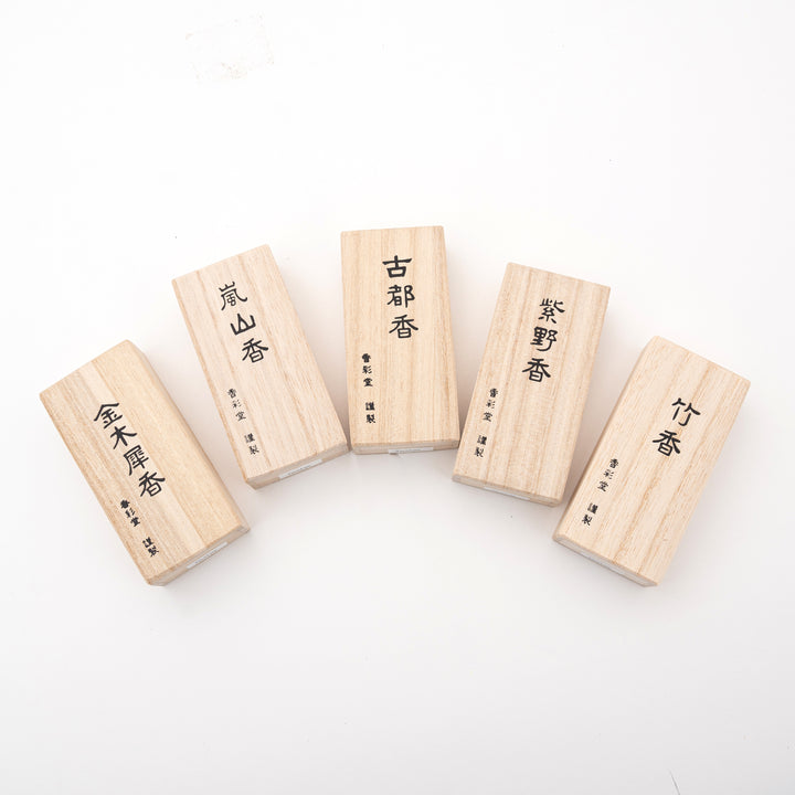 Kousaido Paulownia Wood Box – 30 Short Incense Sticks