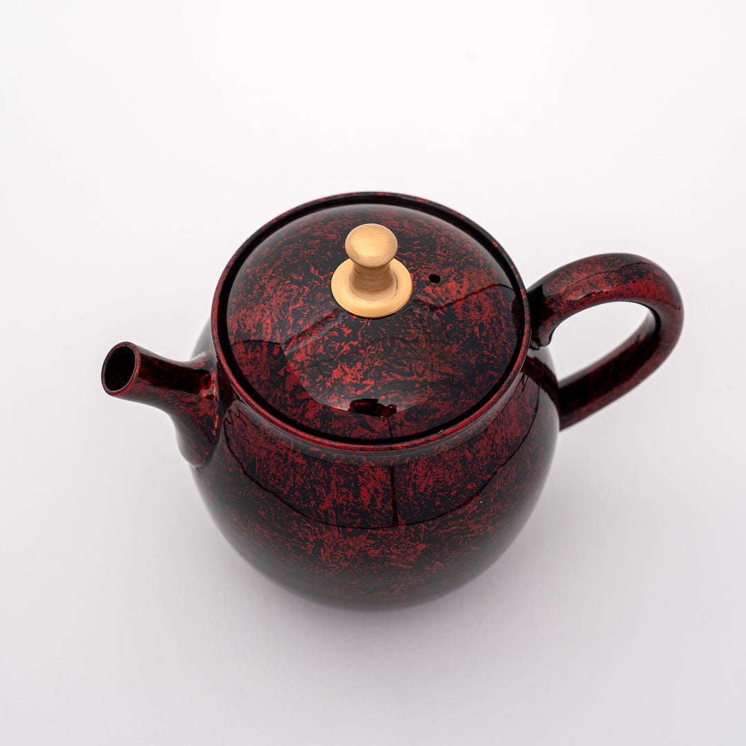 HANDCRAFTED TOKONAME WARE TEAPOT BY 昭龍