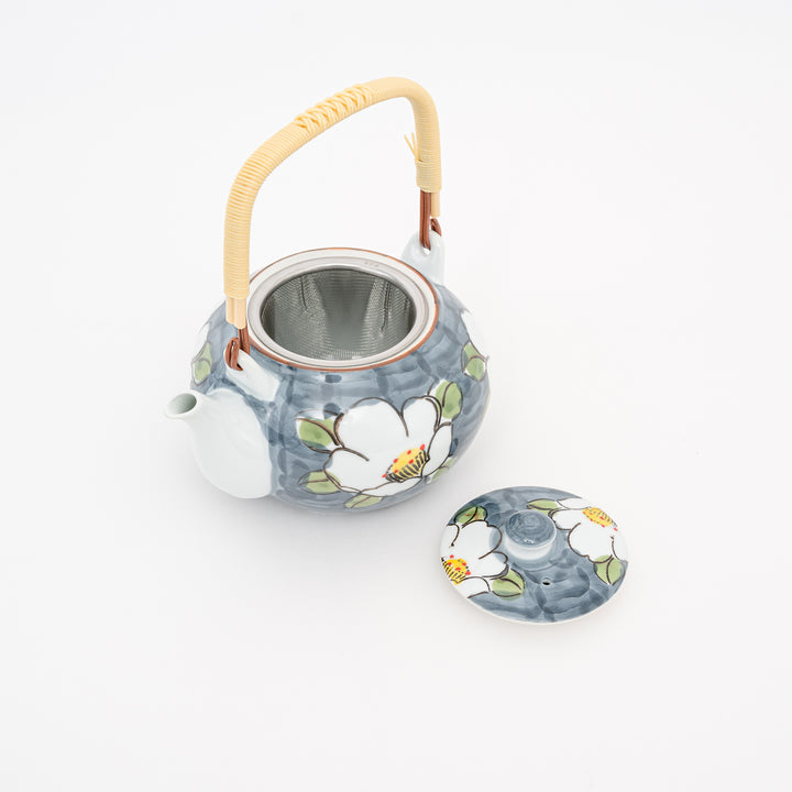 Hasami Ware Floral Teapot and Cups