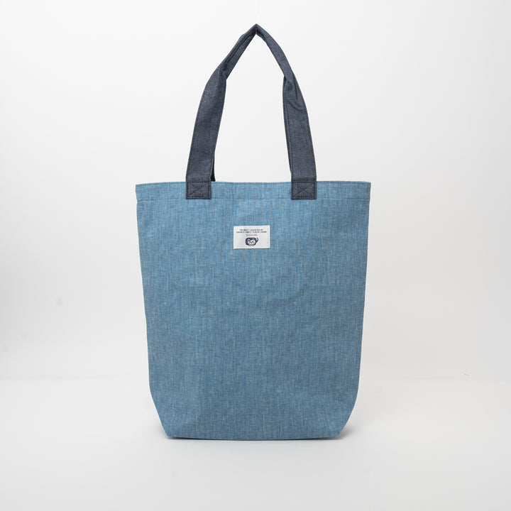Kusuguru Japan Cat Embroidered Tote Bag – Blue