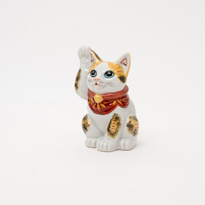 Kutani Lucky Cat | Golden Calico