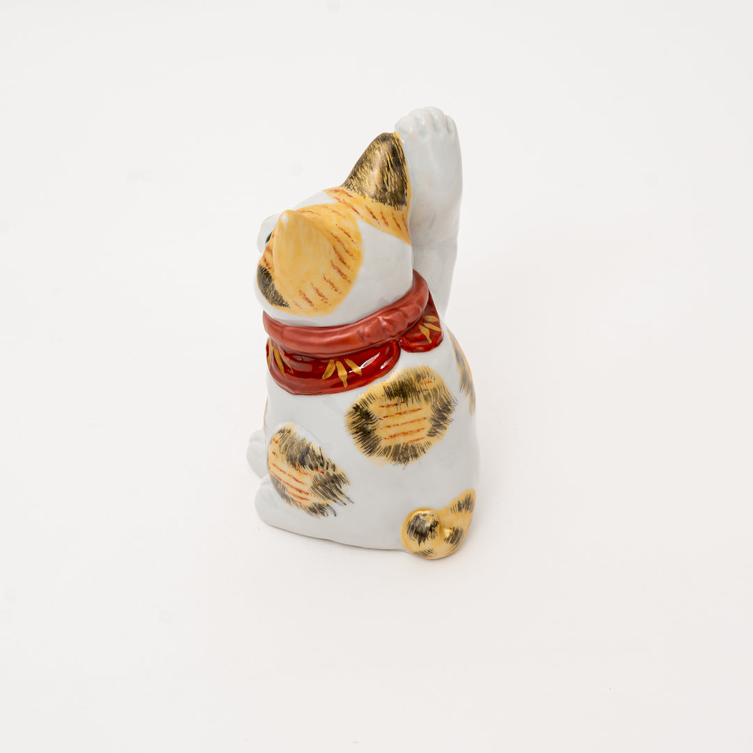 Kutani Lucky Cat | Golden Calico