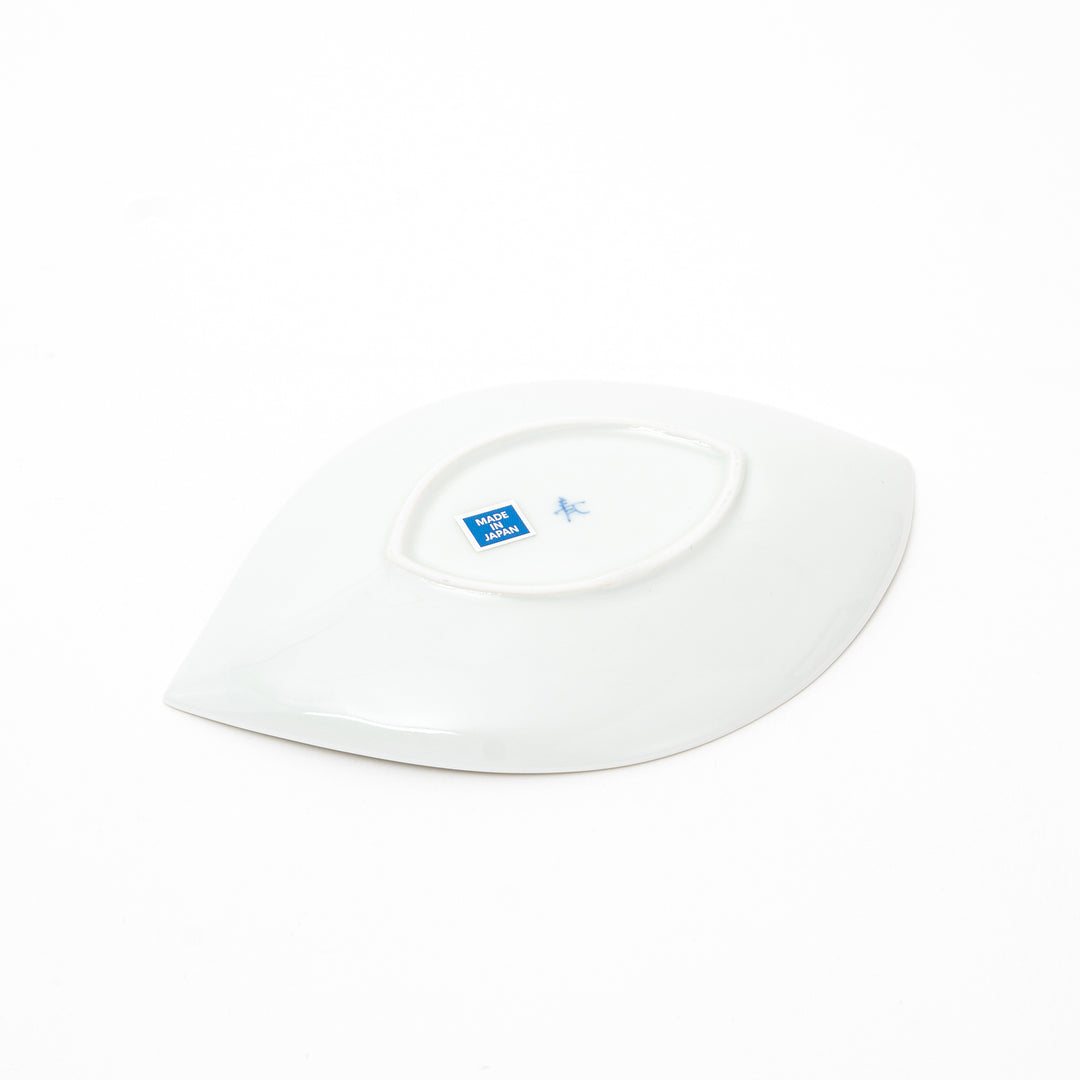 Arita Thrush Bird Leaf Plate