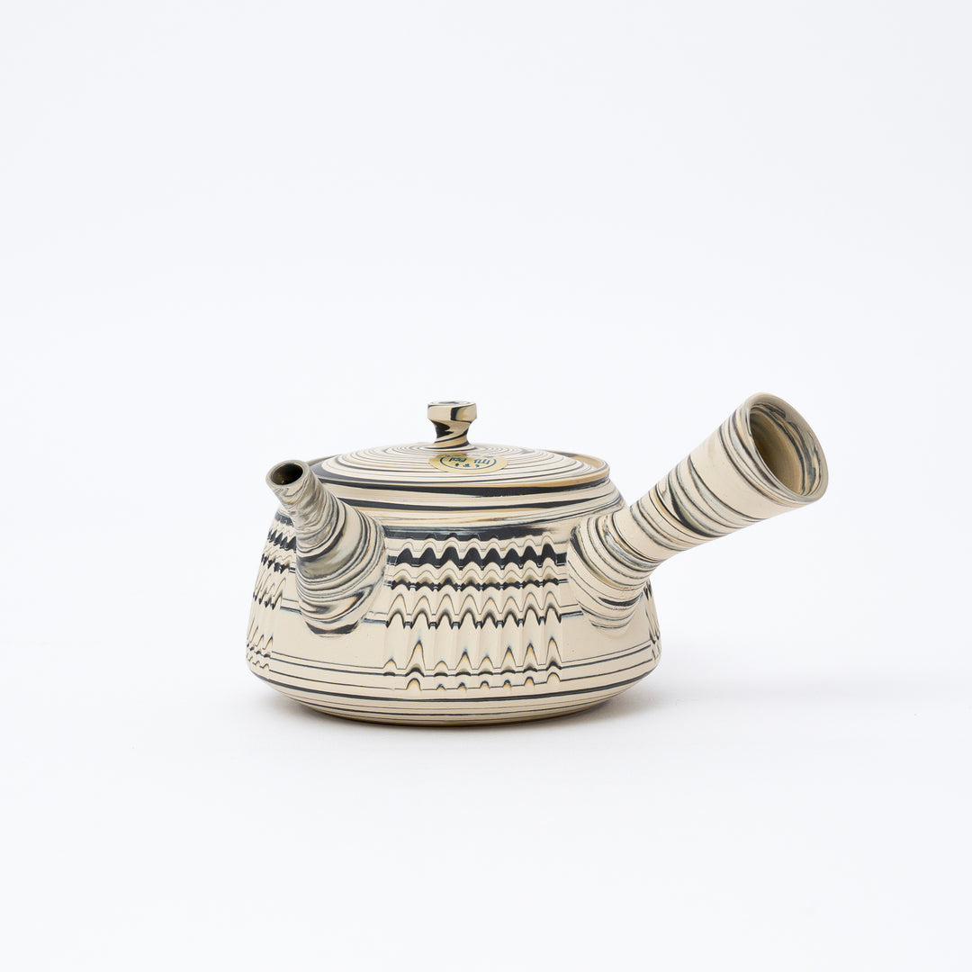 Handmade Tokoname Japanese Kyusu Teapot -230cc