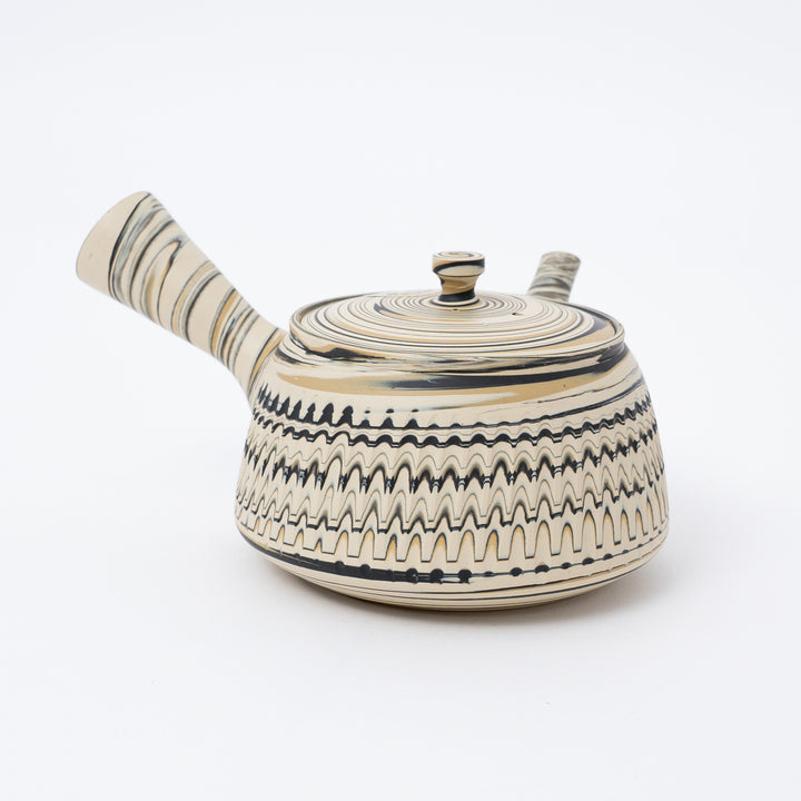 Handmade Tokoname Japanese Kyusu Teapot -230cc