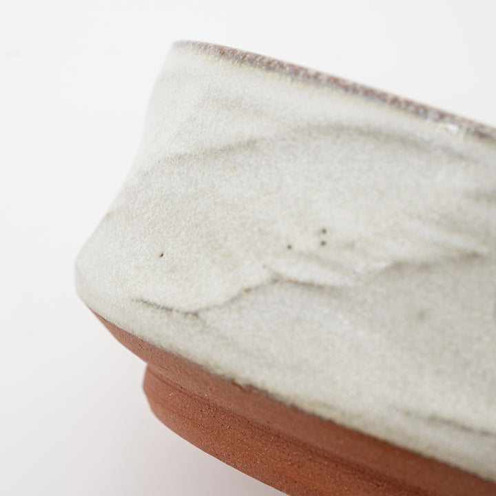 Handmade Shigaraki Kohiki Side Dish Bowl