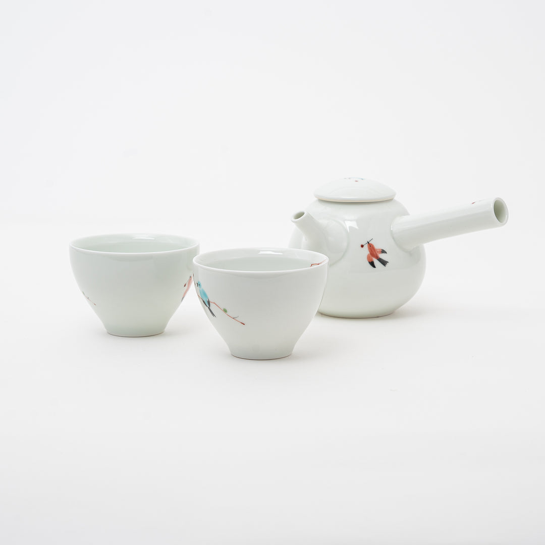Handmade Arita Bird Teapot