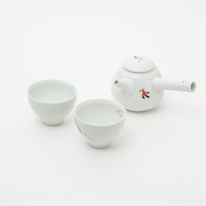Handmade Arita Bird Teapot