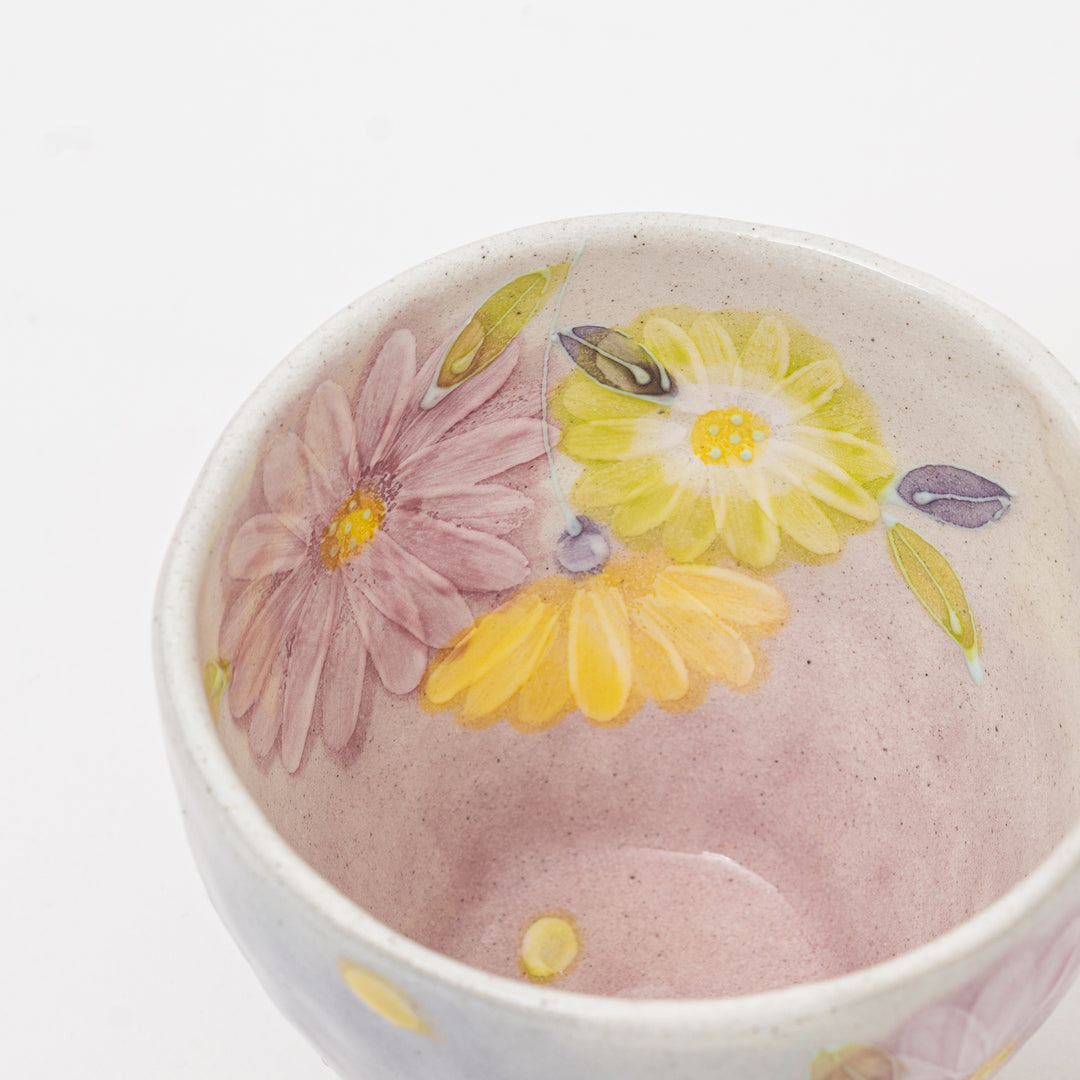 Handmade Seto Floral Mug | Daisy