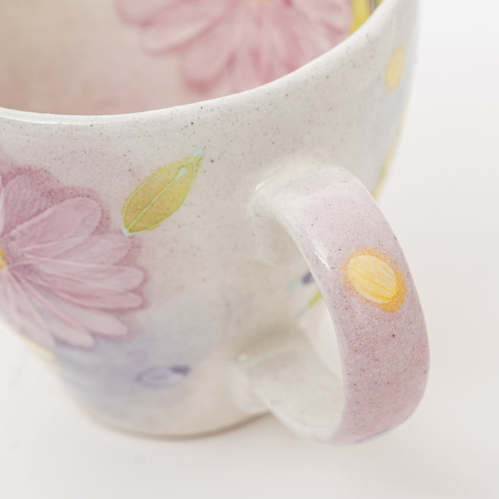Handmade Seto Floral Mug | Daisy