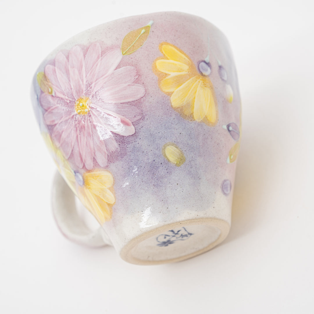 Handmade Seto Floral Mug | Daisy