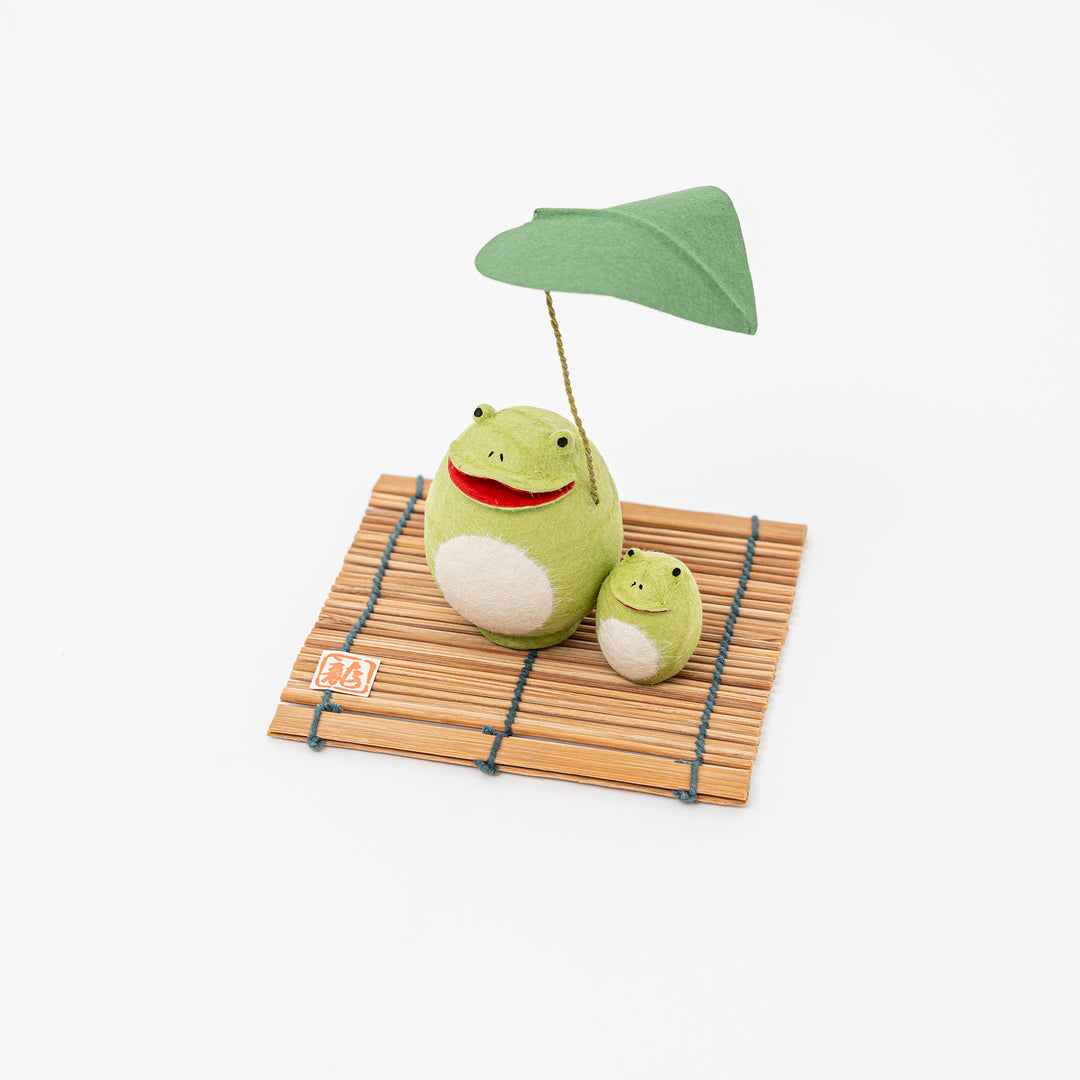 Handmade Washi Paper Frog Family