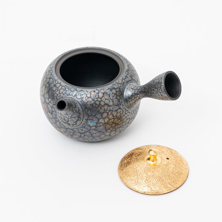 HANDCRAFTED TOKONAME WARE TEAPOT BY 昭龍