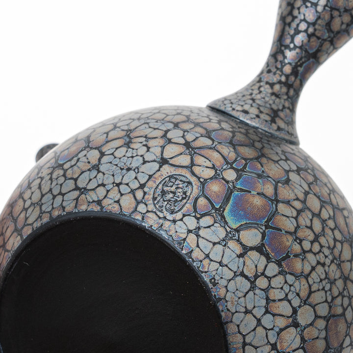 HANDCRAFTED TOKONAME WARE TEAPOT BY 昭龍