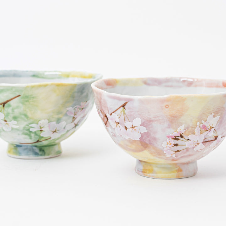 Hand-painted Cherry Blossom Bowl