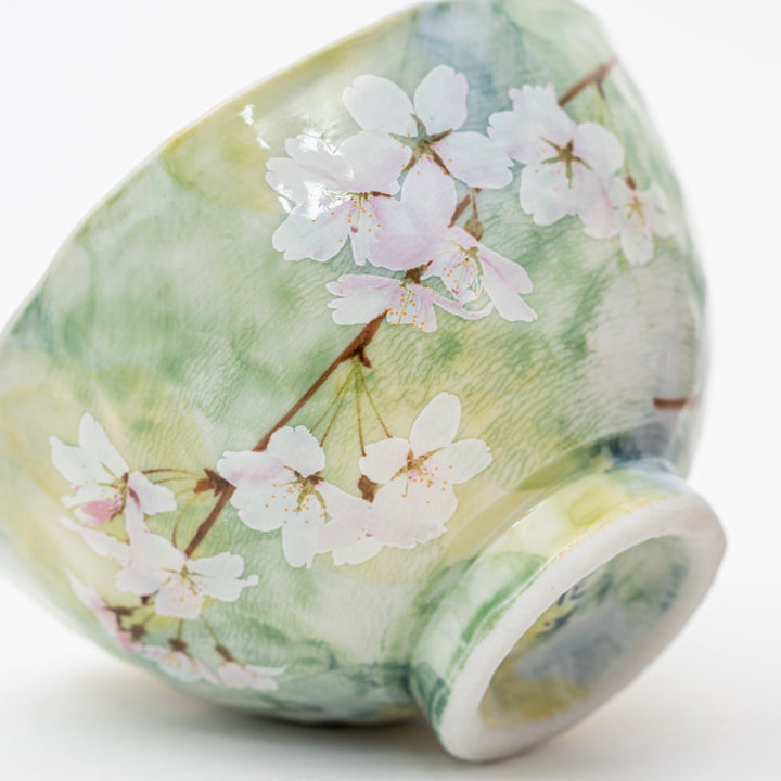 Hand-painted Cherry Blossom Bowl