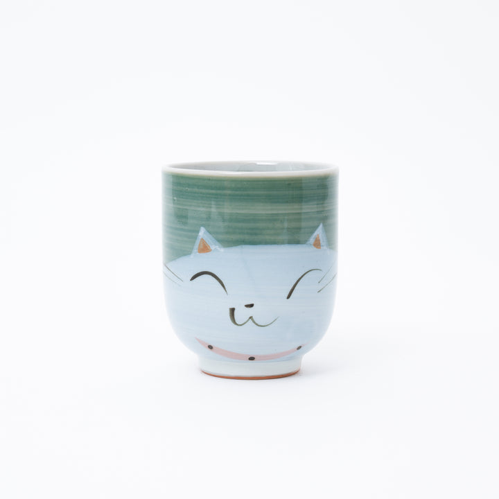 handmade Cat Yunomi Tea Cup