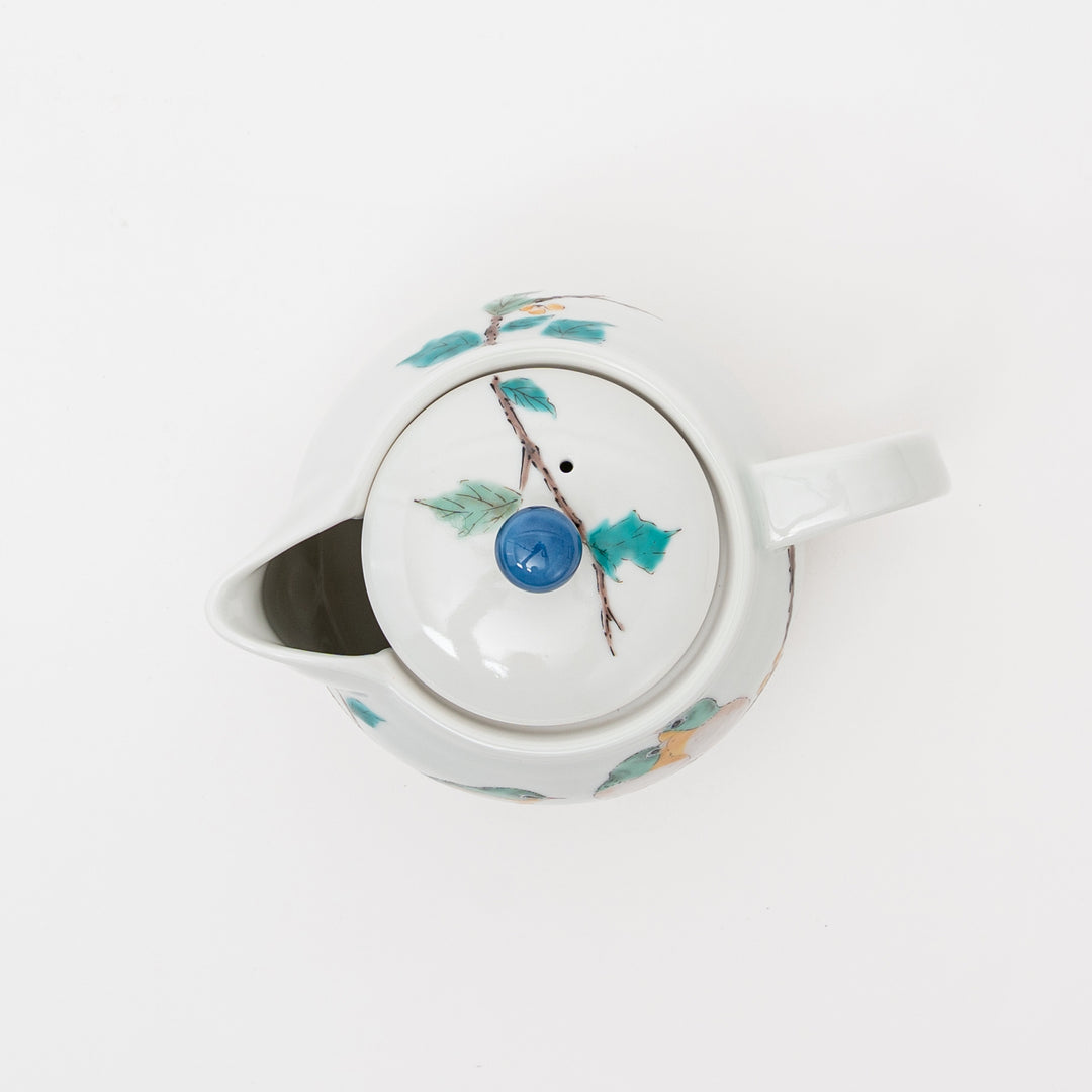 Kutani Ware Tea Pot with Birds Design