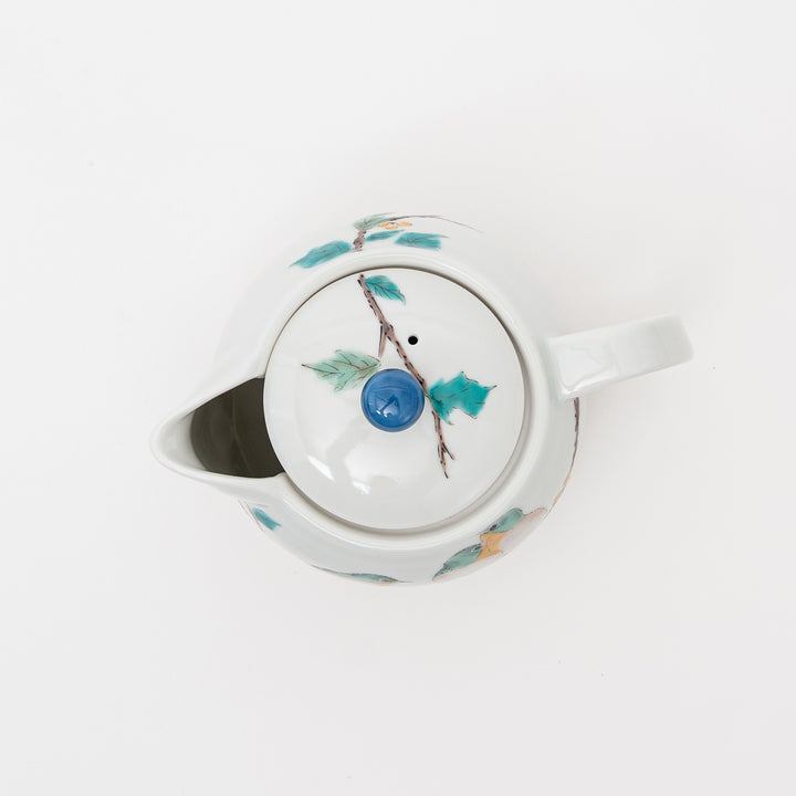 Kutani Ware Tea Pot with Birds Design