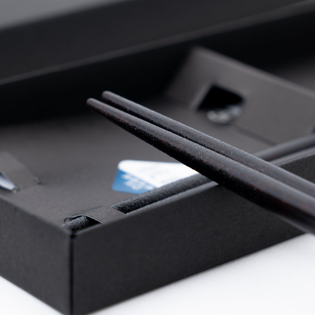 Antibacterial Wooden Chopstick Gift Box Set - 2 Pairs
