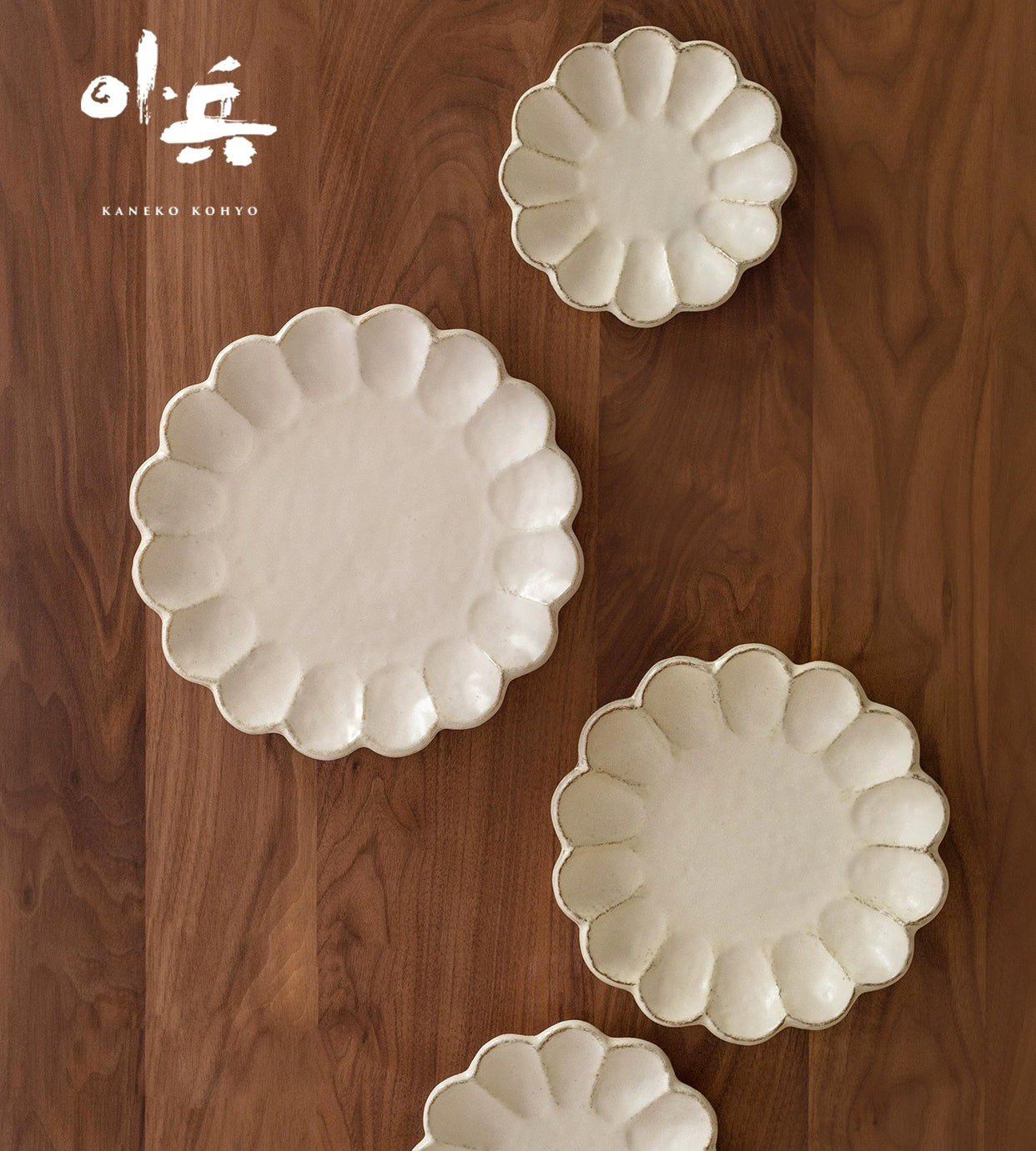 White Rinka Japanese Dinnerware | Kaneko Kohyo Mino Ware – Great Zakka