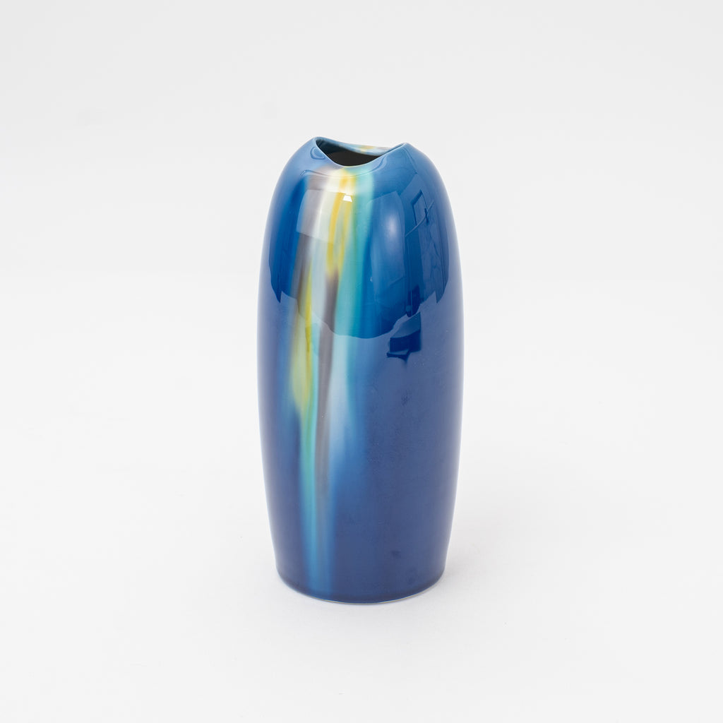Kutani Yusai Porcelain Vase by Hiroshi Shibata | Hakuhou Kiln