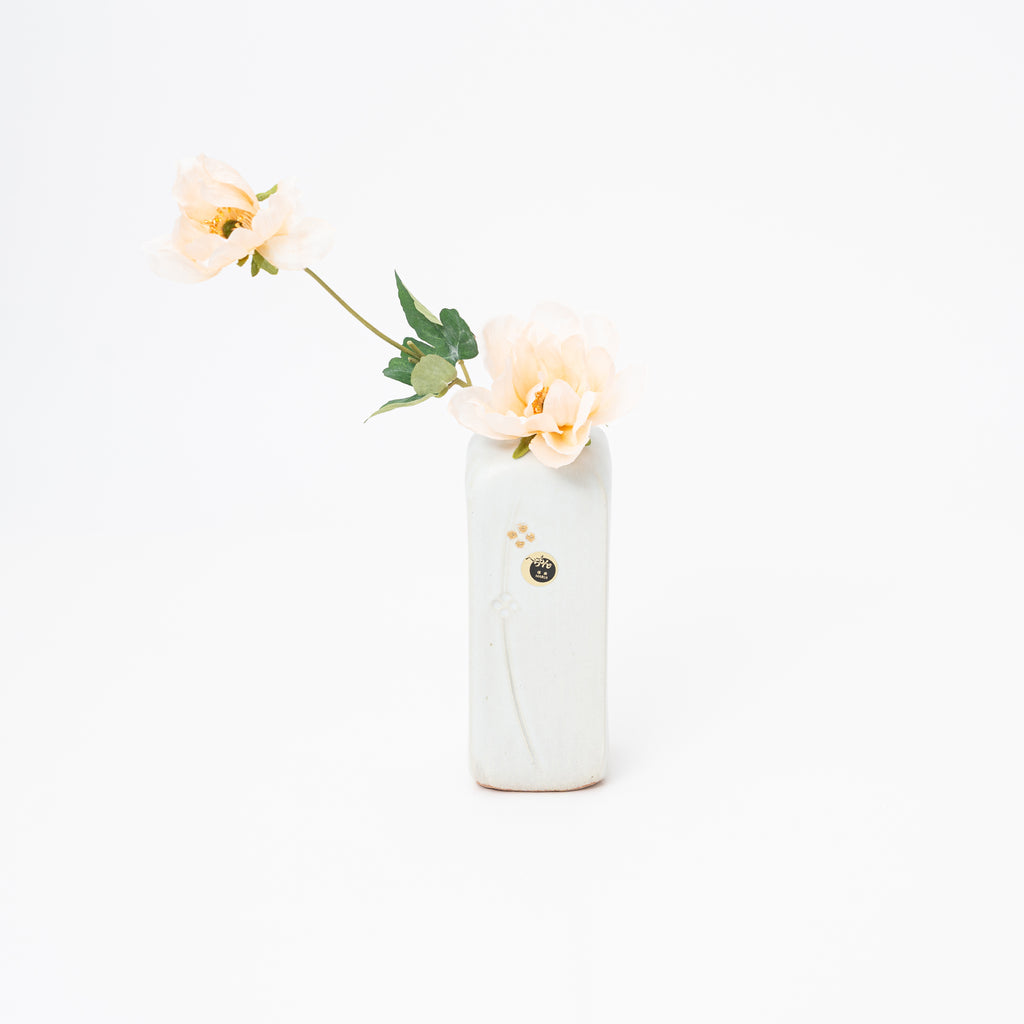Handmade Shigaraki Ware Japanese Flower Vase | Great Zakka