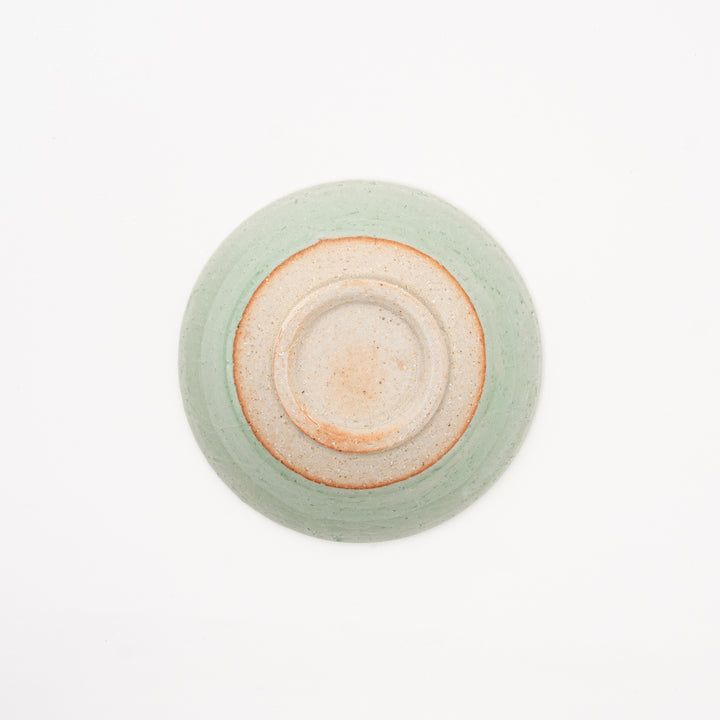 Authentic Japanese pottery with an ice crackle glaze