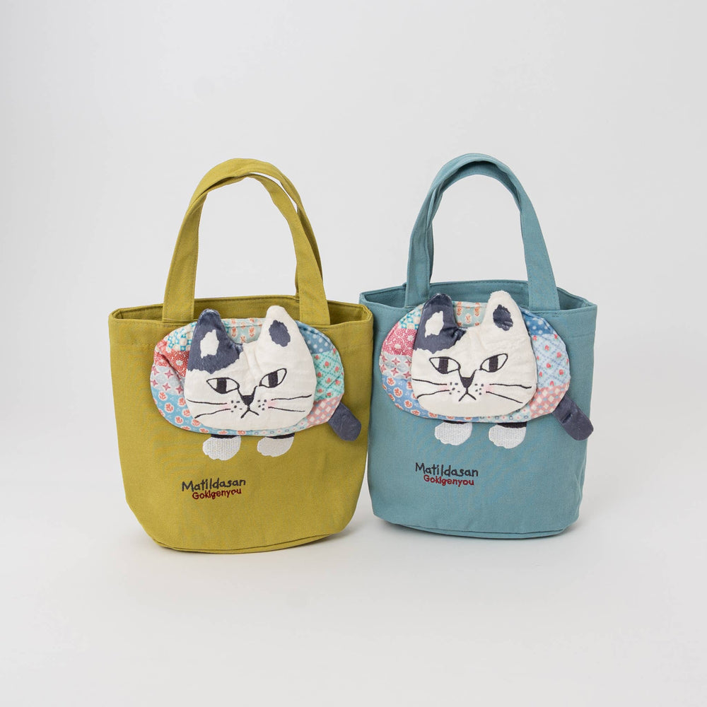 Kusuguru Japanese Canvas Mini Tote Bag