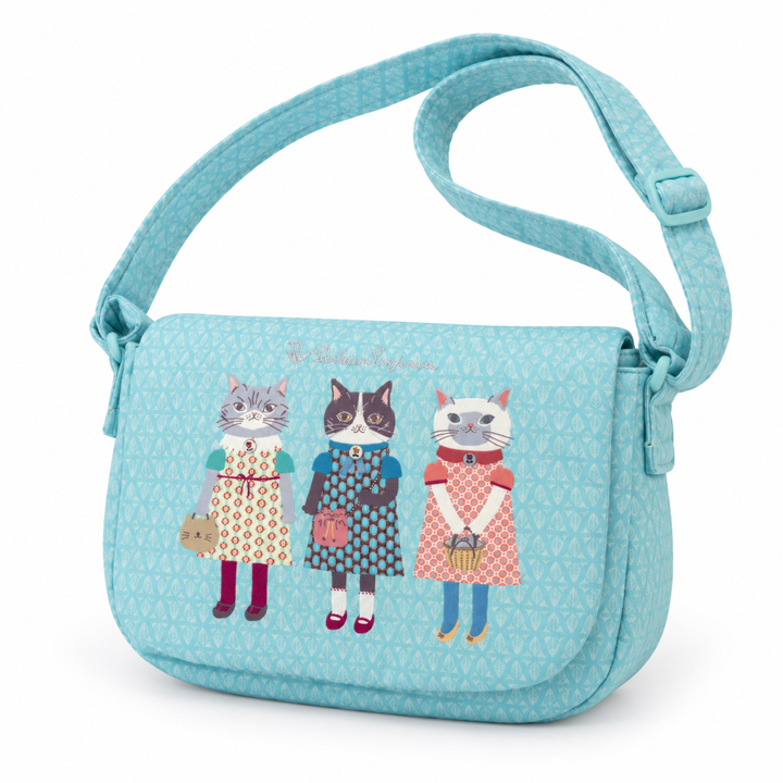 Kusuguru Japan Princess Cat Crossbody Bag & Shoulder Purse