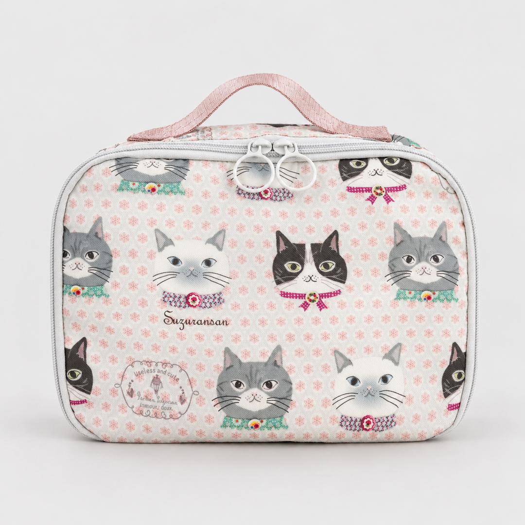 Kusuguru Japan Hanging Toiletry Bag & Removable Mesh Pouch image 5