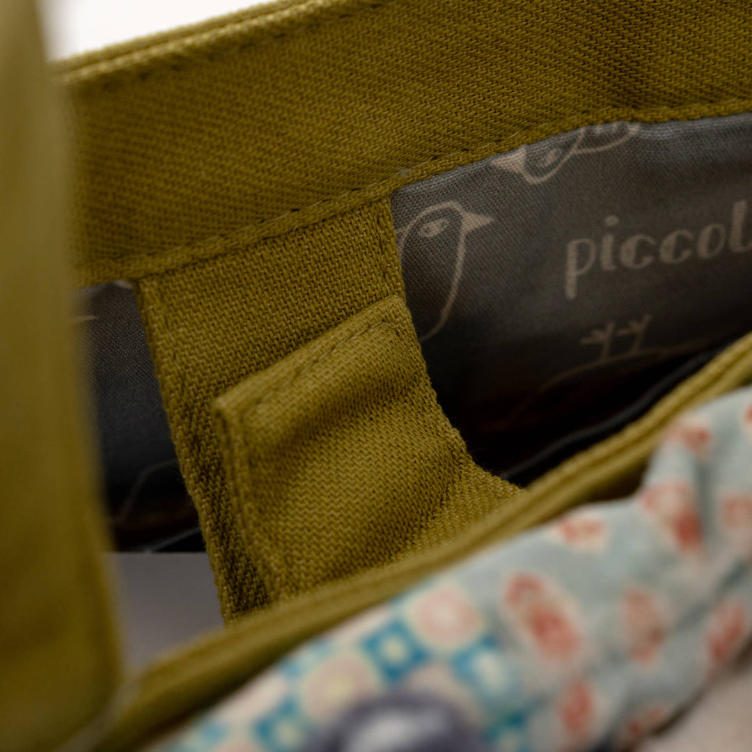 Kusuguru Japanese Canvas Mini Tote Bag