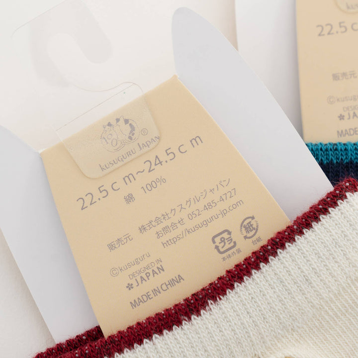 Whimsical Japanese Character Knit Crew Socks Kusuguru Japan