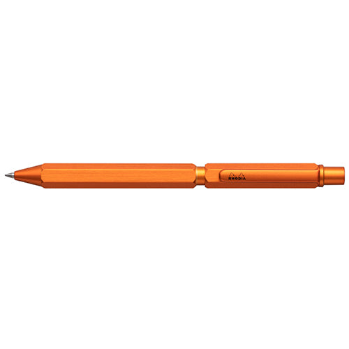 Rhodia scRipt Multipen 3in1 - 2 colors ballpoint pen and 0.5mm mechanical pencil - Orange