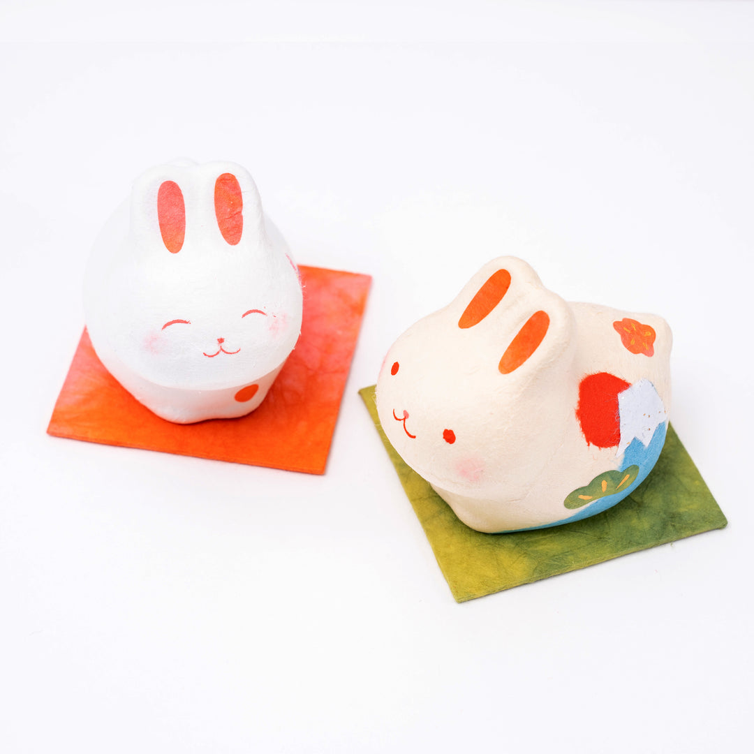 Handcrafted Adorable Chigiri Rabbit Figure - R276/277
