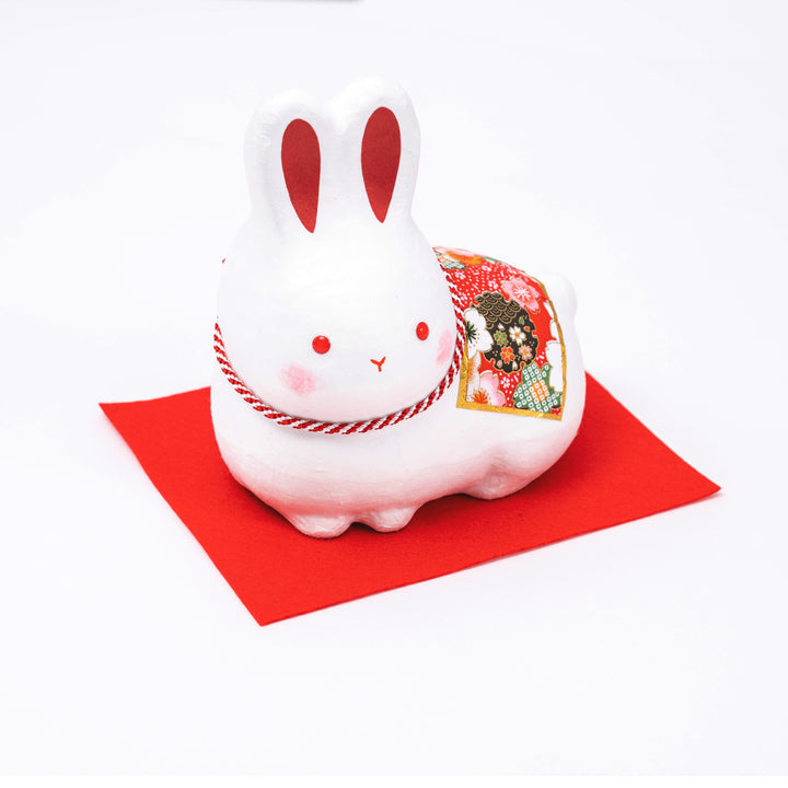 Handcrafted Adorable Chigiri Rabbit Figure - R285