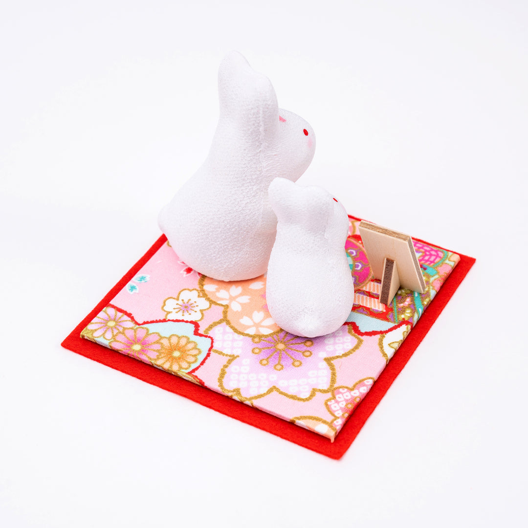 Handcrafted Adorable Rabbits Figure -R60