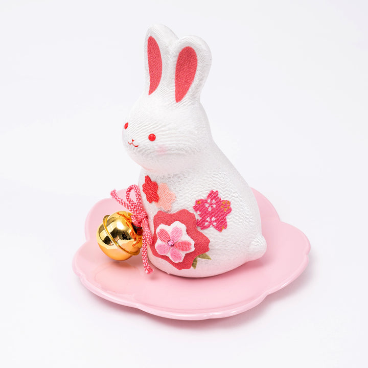 Handcrafted Adorable Sakura Bell Rabbit -R73