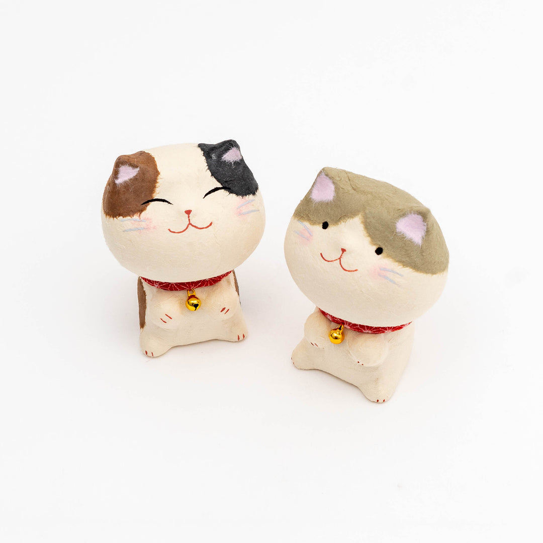 Japanese Washi Paper Cat Ornament