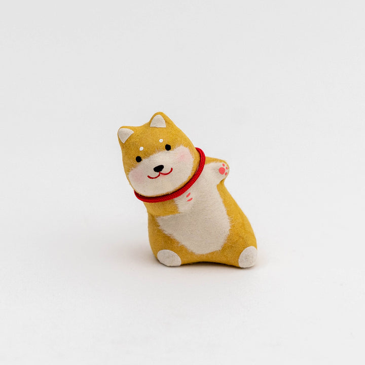 Japanese Handcrafted Washi Paper Shiba Dog Ornament