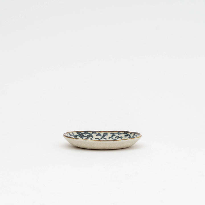 Handmade Japanese Mino Ware Small Plate