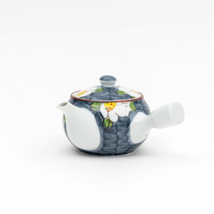 HASAMI Ware Floral Tea Pot with Strainer and Cups