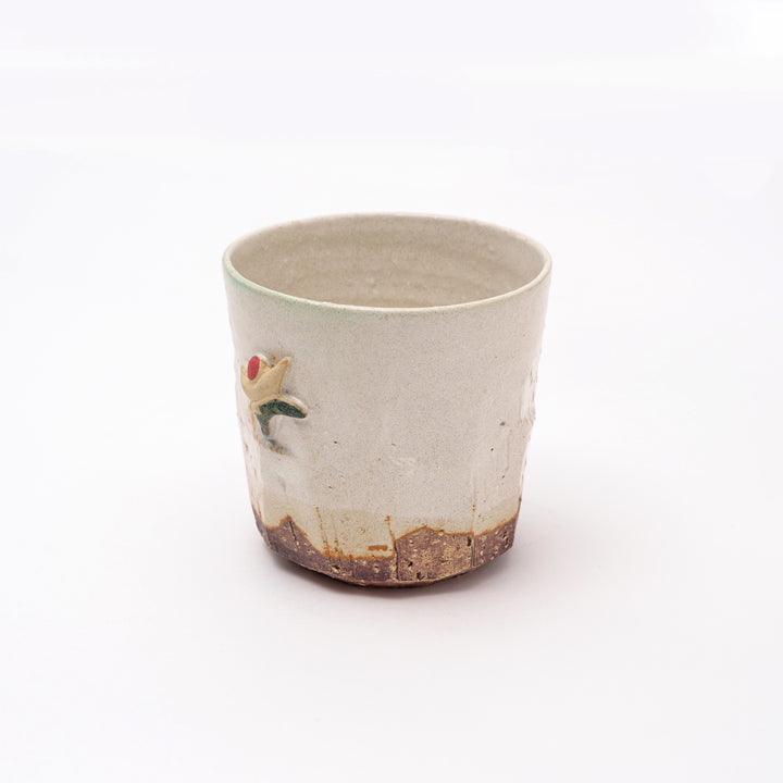 Mino Ware Handcrafted Mountain Climbing Tea Cup Coffee Cup