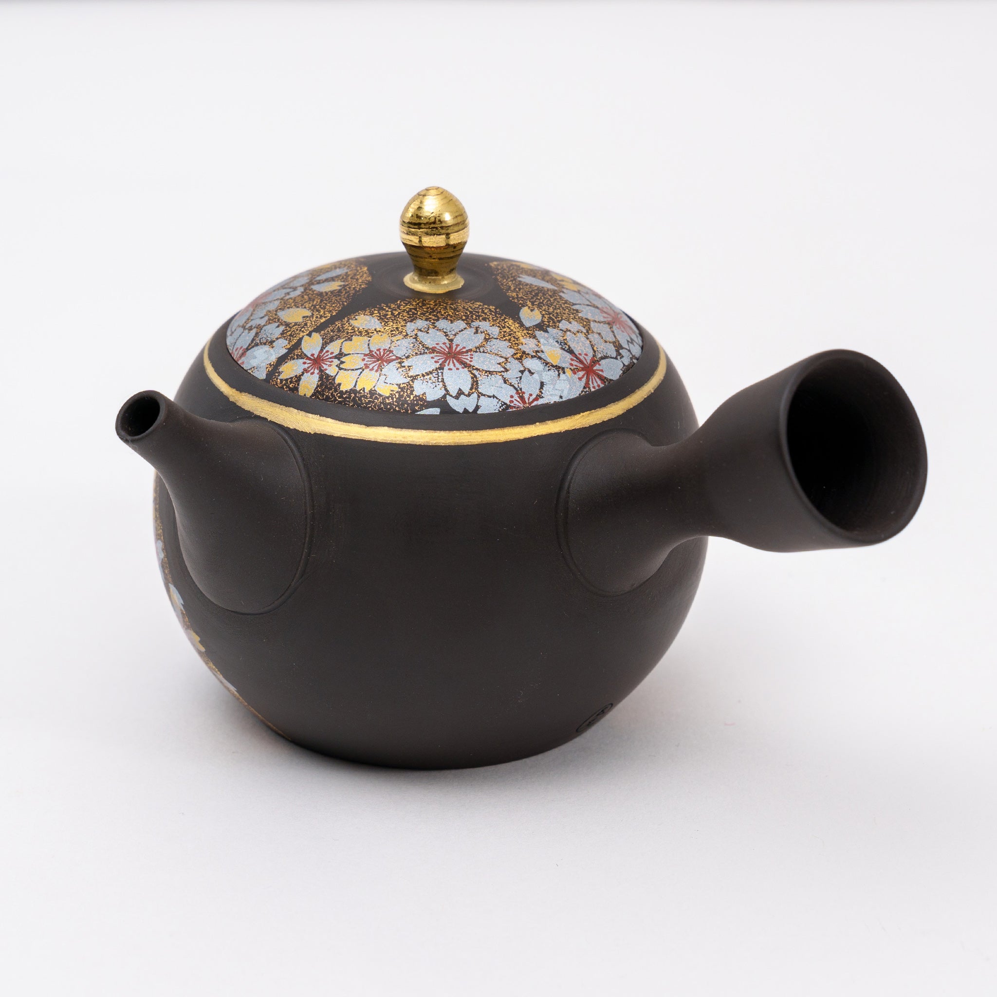 Marumon Pattern Japanese Teapot Kutani Hyakkaen Japanese Small Teapot - Kyusu Marumon ...