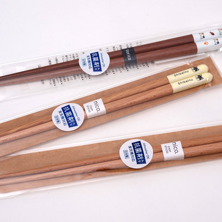 Antibacterial Wooden Chopsticks - Panda I Shiba Inu I Cat I Polar Bear