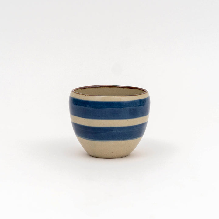 Bread and Rice Project designed by Mio Hishinuma Mino Ware Handmade Tea Cup - Line