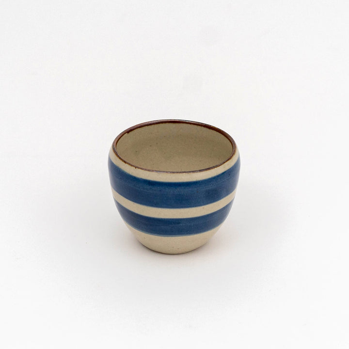 Bread and Rice Project designed by Mio Hishinuma Mino Ware Handmade Tea Cup - Line